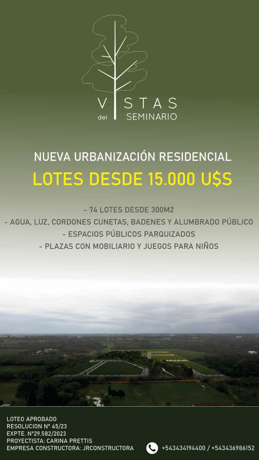 Imagen de la propiedad VENTA DE LOTES ZONA SEMINARIO