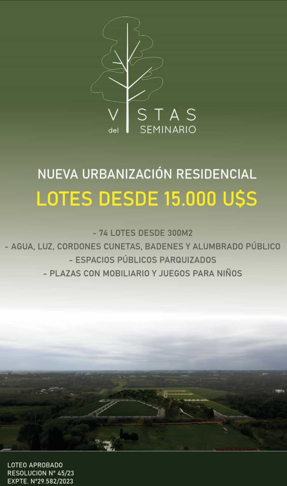 Imagen de la propiedad VENTA DE LOTES ZONA SEMINARIO
