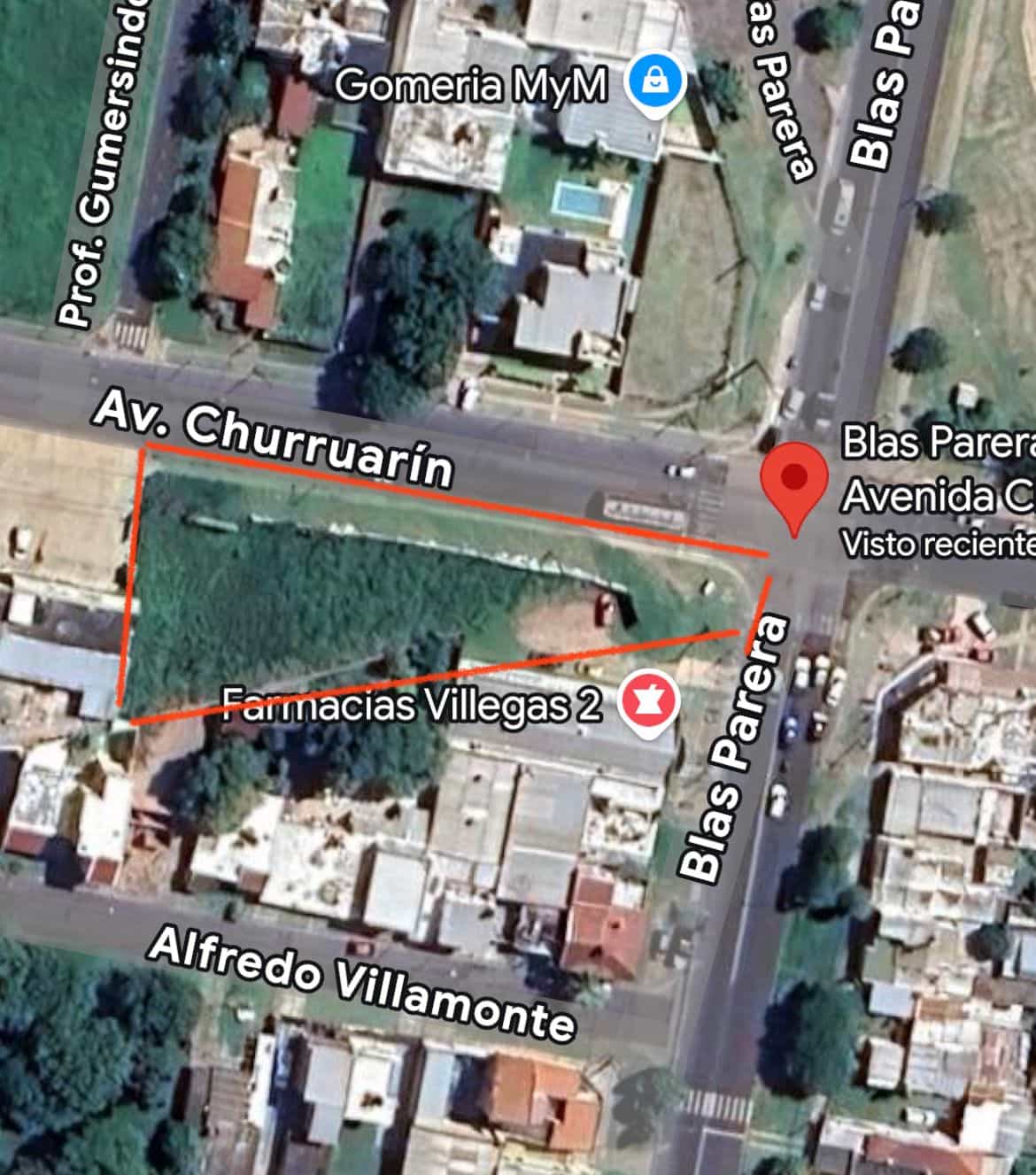 Terreno en Venta – Churruarín y Blas Parera | Paraná