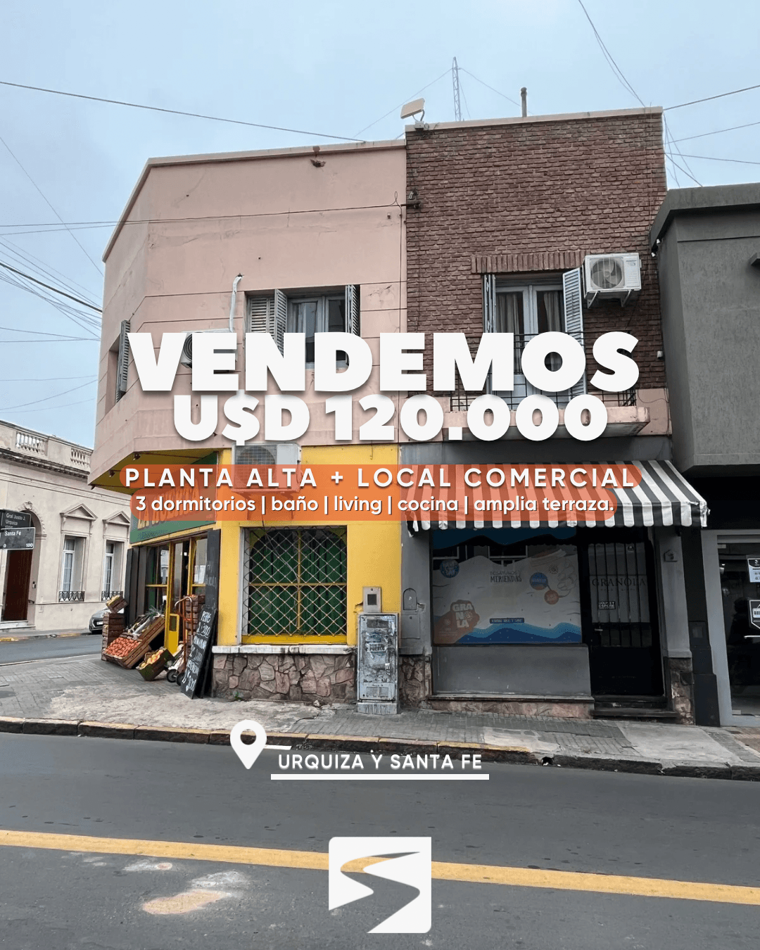 ¡OPORTUNIDAD EN PLENO CENTRO! CASA + LOCAL 