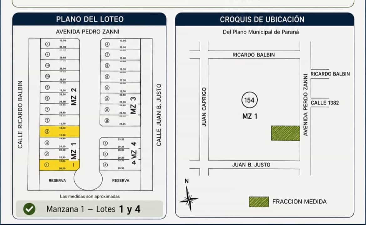 Imagen de la propiedad TERRENOS EN VENTA | PARANA