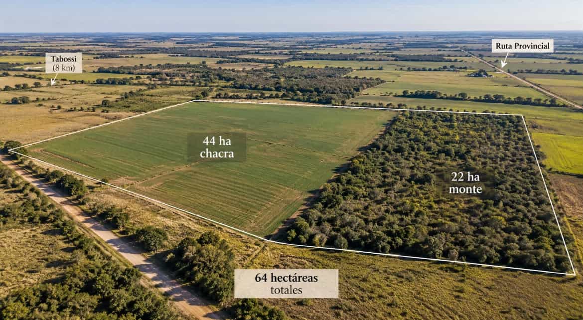CAMPO EN VENTA | 64 HECTÁREAS